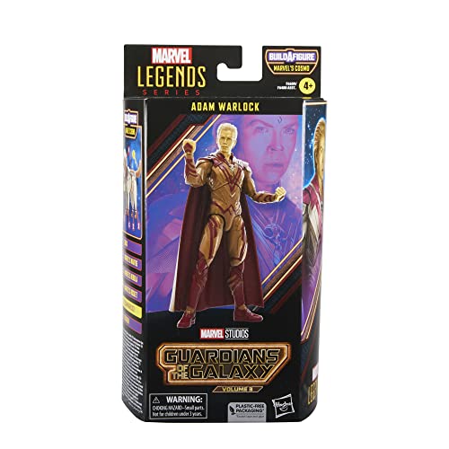 Hasbro - Marvel Legends Series - Adam Warlock - Figura de Guardianes de la Galaxia Vol. 3 de 15 cm