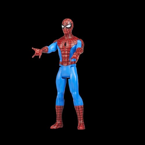 Hasbro - Marvel Legends Series - Figura de Spider-Man de 9,5 cm - Colección Retro 375