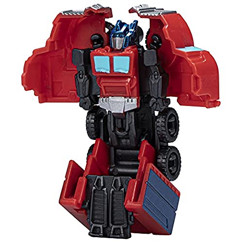 Hasbro - Transformers EarthSpark, Figura Tacticon Optimus Prime de 6 cm, Juguete Robot para niños, a Partir de 6 años, Multicolor (Hasbro F6709)