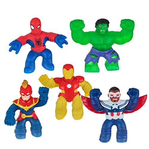 Heroes of Goo Jit Zu Paquete de héroes de Marvel El increíble Hulk, 11,5 cm, 41374