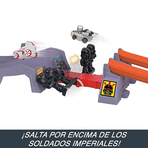 Hot Wheels Racerverse Star Wars Coche de juguete con personaje, +3 años (Mattel HPL32)