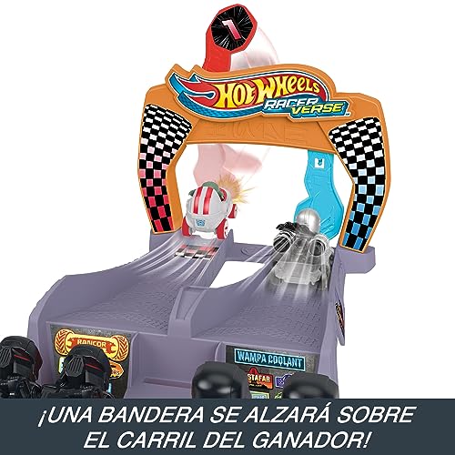 Hot Wheels Racerverse Star Wars Coche de juguete con personaje, +3 años (Mattel HPL32)