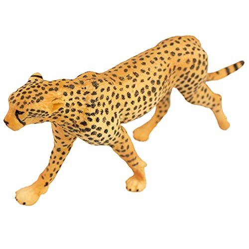 ibasenice 3 Piezas Leopardo De Simulación Escultura Modelo De Animales Realistas Tirano Saurio Rex Figuras De Animales De La Selva Modelos De Adorno Salvaje Decoraciones Niño El Plastico