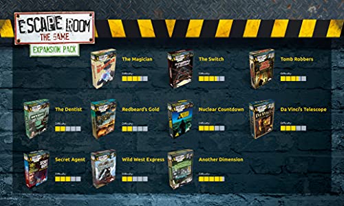 Identity Games [www.identity games.com] Escape Room The Game Expansion Pack - Telescopio Da Vinci | Resuelve el misterio juego de mesa para adultos y adolescentes (versión en inglés)