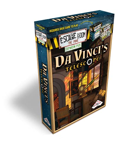 Identity Games [www.identity games.com] Escape Room The Game Expansion Pack - Telescopio Da Vinci | Resuelve el misterio juego de mesa para adultos y adolescentes (versión en inglés)