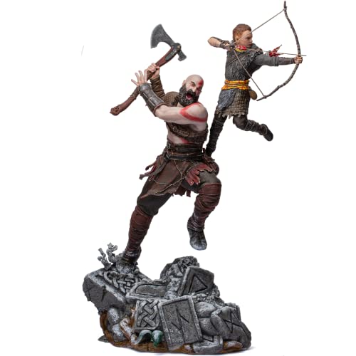 Iron Studios Estatua Art Scale 1/10 Kratos and Atreus - God of War 34cm
