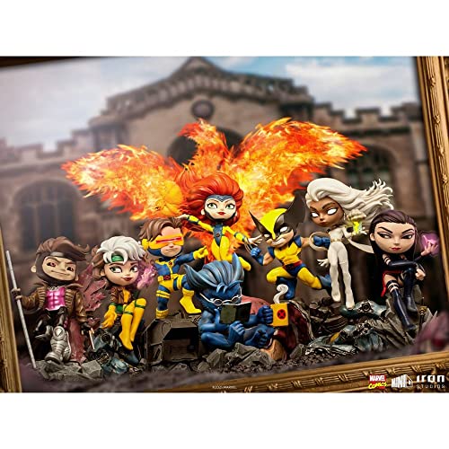 Iron Studios- X-Men Cyclops IronStuidos Minico Figurine, Color, (MARCAS47721-MC)