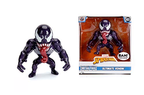 Jada Toys Marvel Ultimate Venom 253221009 - Figura Coleccionable (10 cm), Color Morado