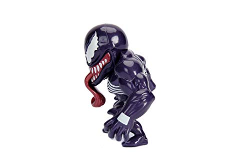 Jada Toys Marvel Ultimate Venom 253221009 - Figura Coleccionable (10 cm), Color Morado