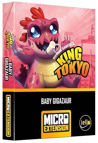 Juego de 2 micro extensiones King of Tokyo Baby Gigazaur + aún más desagradable + 1 decaps Blumie (2 Micro Extensiones)