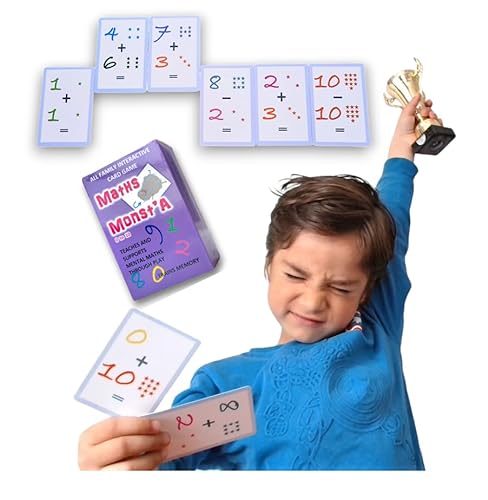 Juego de Cartas | Juegos Familiares | Juego Educativo | recurso de Aprendizaje | Regalo de cumpleaños | cálculo | Desarrollo Cerebral | Entrenamiento Cerebral | concentración