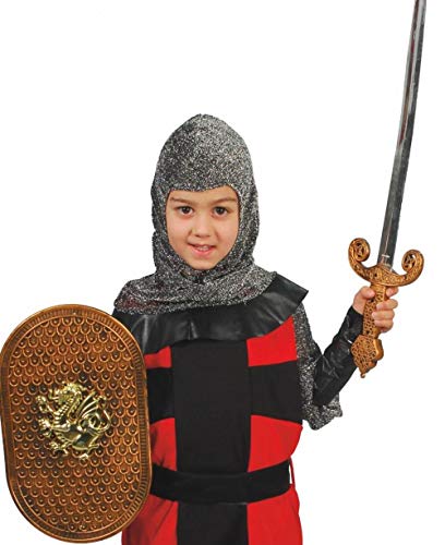 Juego de escudo y espada de guerrero para niño