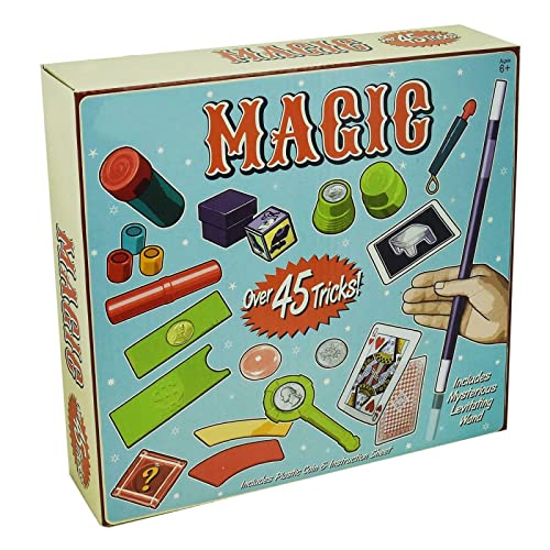 Juego de trucos de magia para niños, trucos de magia increíbles para niños, de fácil alcance, trucos de tarjetas y mucho más, adecuado para mayores de 6 años (kit de trucos mágicos)