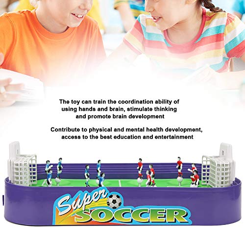 Juegos de Fútbol 39 × 25 × 6 Futbolín Tiro Niños Escritorio Batalla Juego de Mesa de Fútbol Juguete Interactivo