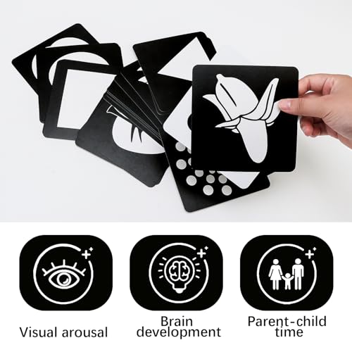 Juguete Bebe 0 a 6 Meses 20PCS Tarjetas Flashcards Juegos Educativos Niños 3 Años Pictogramas Autismo Españo de 40 Imágenes Libros de Rutinas Diarias Niños Tarjetas Bebe Estimulacion Visual
