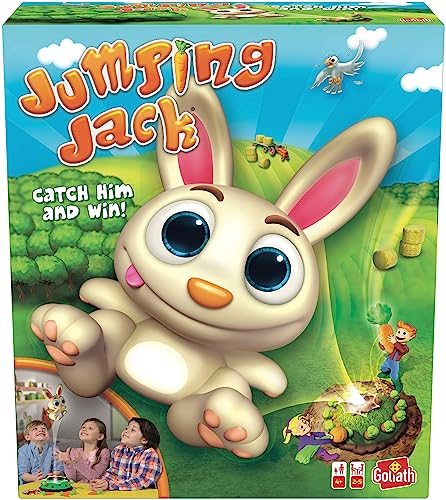 Jumping Jack - Juego de Mesa con Conejos a Partir de 4 años, Juegos de Mesa para 2 a 5 Jugadores