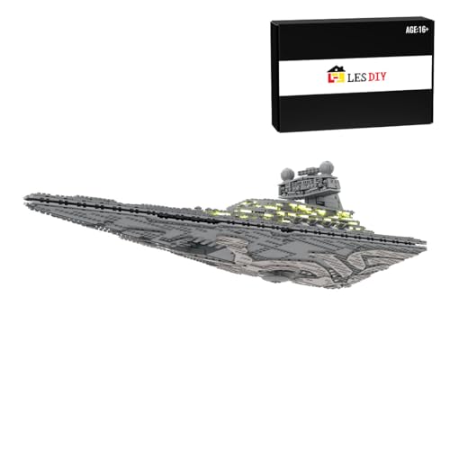 KAROON Technik Sci-Fi Imperial - Juego de construcción de destructor de estrellas, serie Space Wars, compatible con Lego (2814PCS)