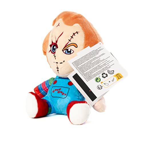 Kidrobot Peluche Kidrobot Chucky, Muñeco de peluche, Juguete coleccionista para adultos, 20 cm Felpa Figura, para halloween, regalo y cumpleaños