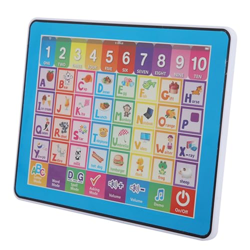 Kids Learning Pad Bebé Educativo Juego inteligente Tableta Música infantil ABC Aprendizaje de juguete para letras Palabras Número de ortografía