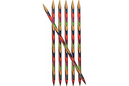 Knit Pro Symfonie - Agujas para Tejer de Doble Punta (10 cm x 2,75 mm), Multicolor