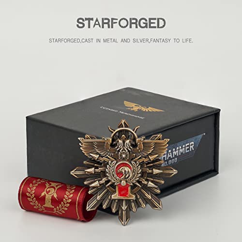 La forja Star es Compatible con el Logotipo Warhammer 40k de 10.000 Piezas