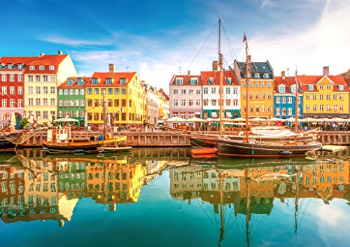 Lais Puzzle Nyhavn Copenhague, Dinamarca 1000 Piezas