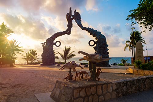 Lais Puzzle Parque Fundadores al Amanecer en Playa del Carmen en México 2000 Piezas