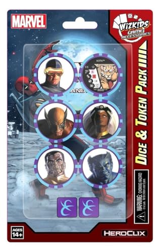 Last level- Marvel HEROCLIX X-Men Rise and Fall Set Tokens Juegos de Mesa, Multicolor (WZK84792)