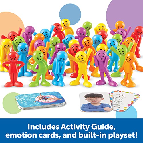Learning Resources Set de Actividades sobre Las emociones All About Me, 54 Piezas, Social y Emocional pequeños, comunicación, emociones Juegos para Aprender los Sentimientos para niños, 3, LER3368