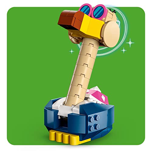LEGO 71414 Super Mario Set de Expansión: Cabezazo del Picacóndor, Juguete de Construcción, Combinar con Pack Inicial de Mario Bros, Luigi o Peach, Idea de Regalo para Niños