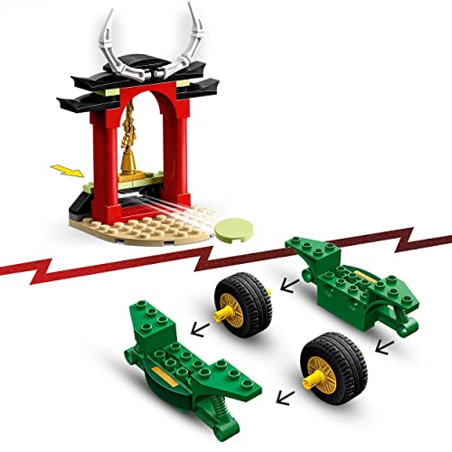 LEGO 71788 Ninjago Moto Callejera Ninja de Lloyd, Juguete de Construcción y Aprendizaje para Niños y Niñas de 4 Años o Más, Mejora Habilidades Motoras