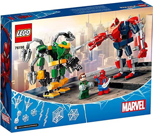 Lego 76195 Spider-Mans Drone Duell & 76198 Spiderman & Doctor Octopus Mech Battle