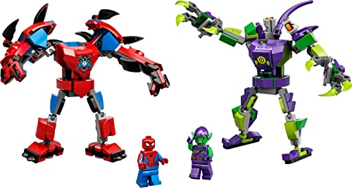 LEGO 76219 Super Heroes Batalha de Robôs do Homem-Aranha e Green Goblin
