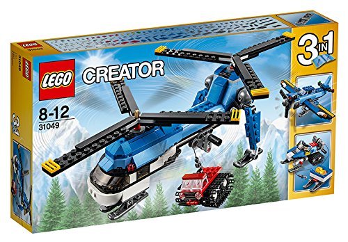 LEGO Creator Helicóptero de Doble hélice - Juegos de construcción (Cualquier género, Multicolor)