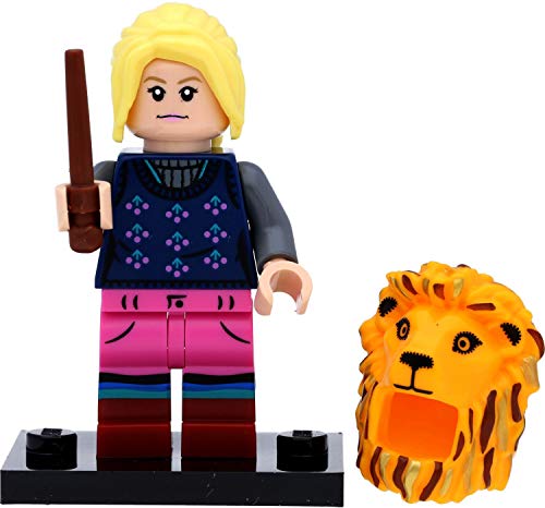 LEGO Figura de Harry Potter 71028 con cabeza de león en caja de regalo #5 Luna Lovegood