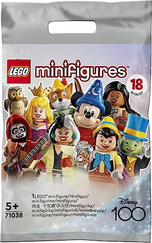 LEGO Minifiguras Disney 100 – Elige 1 de 18 figuras diferentes 71038 (Príncipe Juan con bolsa)