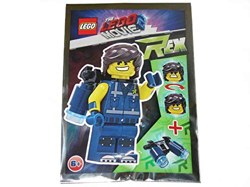 LEGO Movie 2 Rex con Jet Pack Minifigure Foil Pack Set 471906 (Enbolsado)