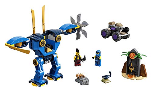LEGO NINJAGO Legacy Jay’s Electro Mech 71740 Ninja Toy Building Kit Featuring Collectible Minifigures; Great Gift for Kids Aged 4 and Up Who Love Imaginative Toys, New 2021 (106 Pieces)