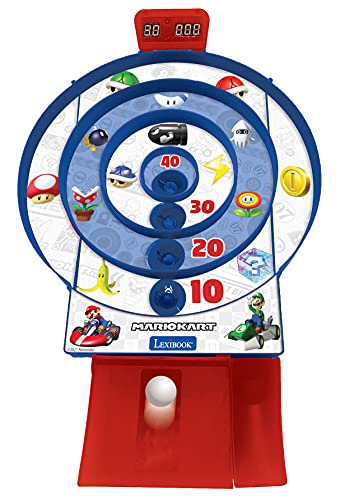 Lexibook Nintendo Mario Kart Juego de habilidad electrónico, Skee Ball, JG995NI