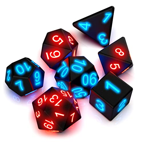 Light Up DND-Dice Set Led Electronic Shake To Light Up Led para Dungeons-and-Dragons-Role-Playing Tabletop-Game Glow-In The Dark-Dice Set Glow-In The Dark-Dice Set D&D-DND