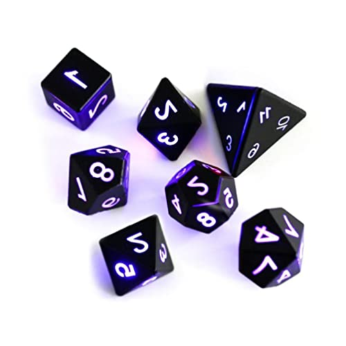 Light Up DND-Dice Set Led Electronic Shake To Light Up Led para Dungeons-and-Dragons-Role-Playing Tabletop-Game Glow-In The Dark-Dice Set Glow-In The Dark-Dice Set D&D-DND