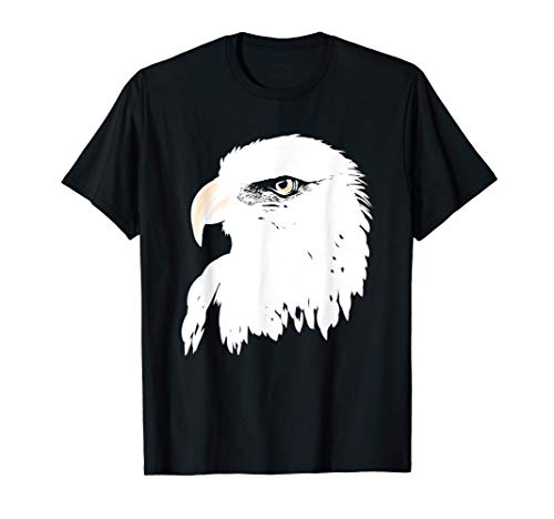 Lindo águila calva dibujada a mano en un boceto artístico Camiseta