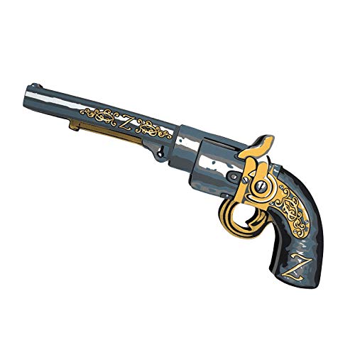 Liontouch - Z-Bandit Pistola | Juguete de Espuma para Juego Simulado de Vengadores Enmascarados | Armas Seguras, Armadura de Batalla y Disfraces para Niños