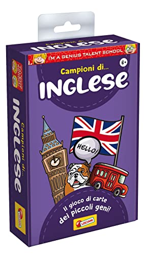 Lisciani Giochi - I'm a Genius Campeones de Inglés, 92314, Desde 5 años