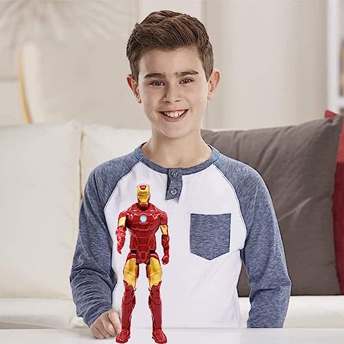 LKNBIF Iron Man Figura de Acción, Iron Man Figuras, Iron Man Juego de Figuras Avengers Iron Man Minifiguras Adornos Cake Decoration para Niños Decoración para Tartas para Fiestas 30 cm