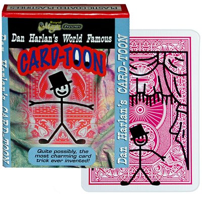 Loftus International Dan Harlan's Card-Toon Magic Card Trick by Loftus International