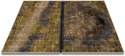 Loke Big Book of Battle Mats - 58 Pages of Battle Mats for Tabletop RPGs