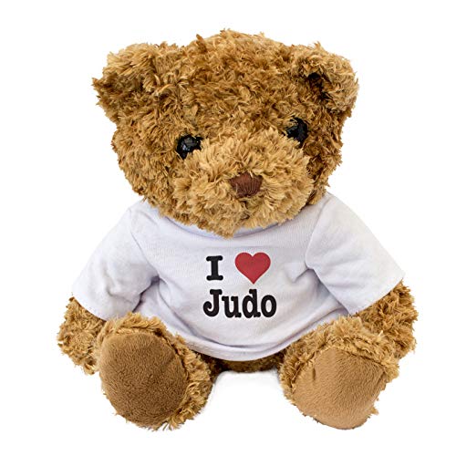 London Teddy Bears Oso de Peluche con Texto en inglés I Love Judo