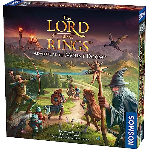 Lord of The Rings: Adventure to Mount Doom | Juego familiar | Juego cooperativo | Juego de estrategia