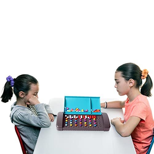 LOVEMETOO Mastermind Game | Mastermind Code Cracking Game | Code Breaking Mastermind Game | Mini Montessori Juego de Mesa Juguete Educativo Código Breaker Juegos para niños, Divertido juego de
